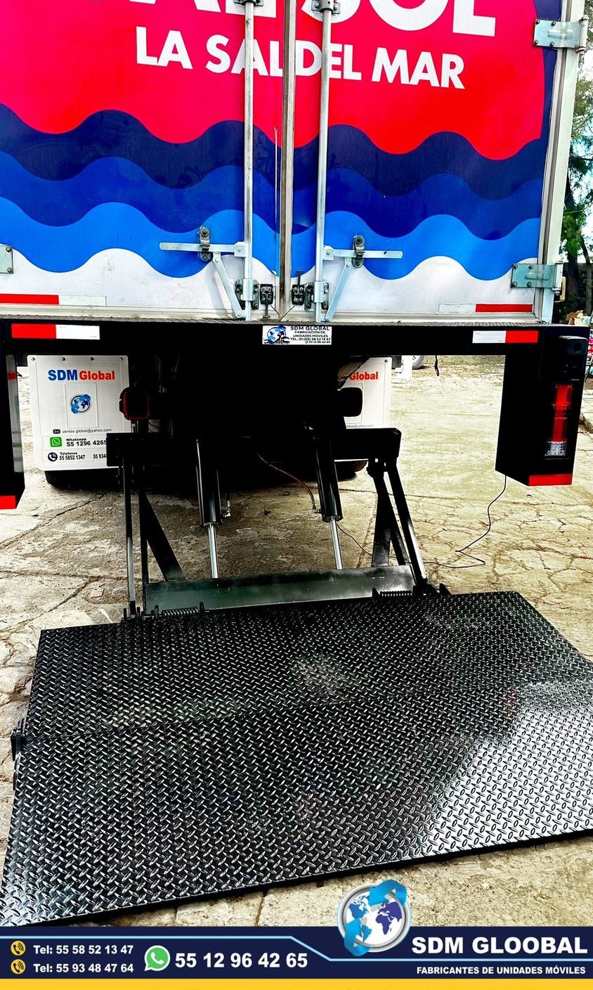 Fabricantes de Rampas Hidraulicas para camioneta y camion de carga <br>