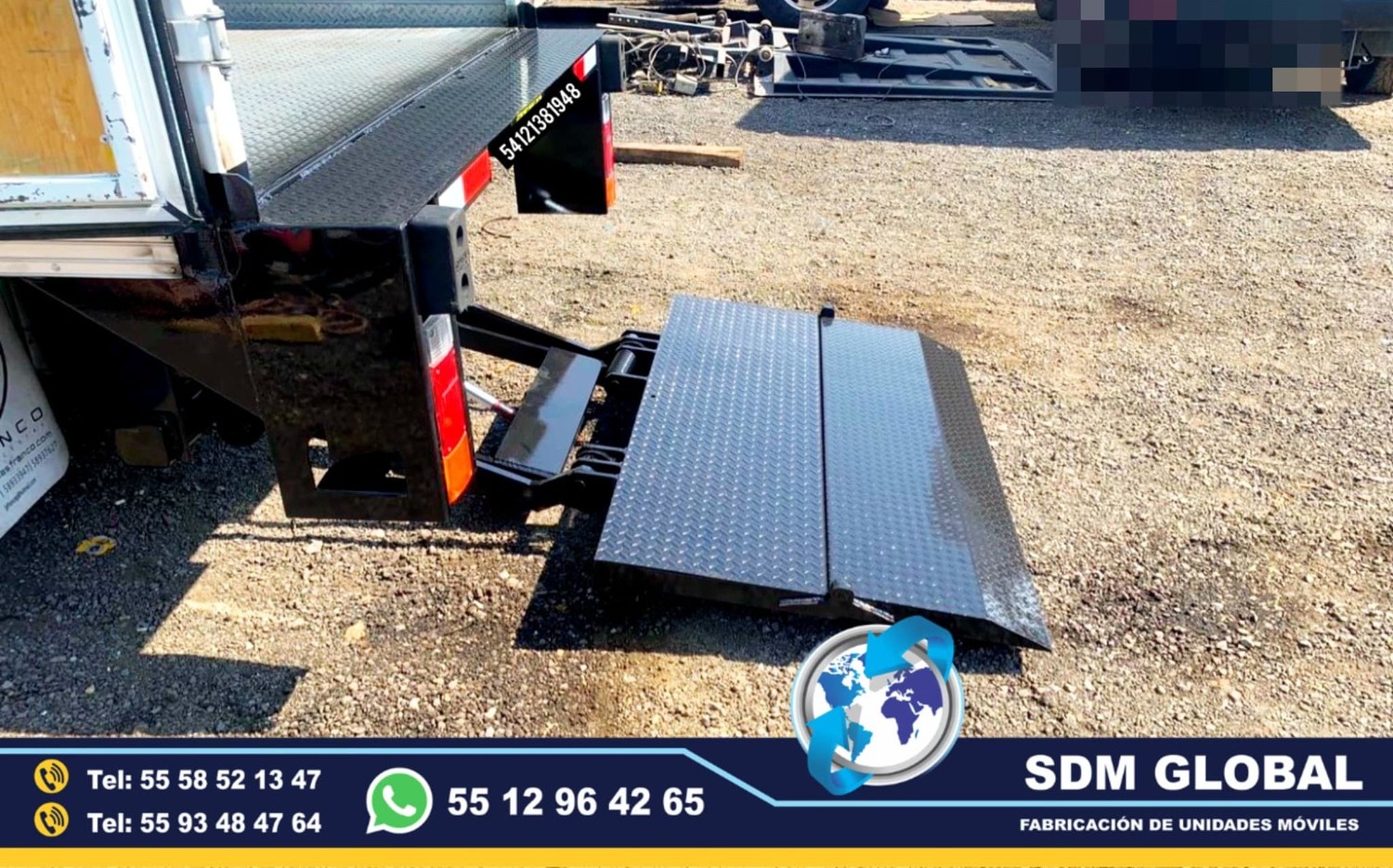 Fabricantes de Rampas Hidraulicas para camioneta y camion de carga&nbsp;<br>