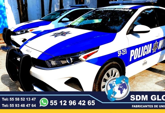 Conversion y Equipamiento de Patrullas nuevas equipadas, Fabricacion y venta de unidades moviles para seguridad publica, privada, rescate, salvamento. SDM Global Mexico somos una empresa líder en el Equipamiento de Patrullas asi como de unidades moviles de rescate, salvamento, proximidad, primer respodiente, equipo tactito, anti motin, fuerzas especiales, semi remolques con personal altamente capasitado para su fabricacion, Roll bar, Tumbaburros, Burrera, Banca central, Defensa trasera, Lona, Rotulacion, Pintura, Torreta de leds, sirena, bocina, codigos, estrobos, luces, etc. somos fabricantes.El término auto o moto Patrulla es utilizado para Patrullar un área concreta asignada. ​ Su función primaria es servir de apoyo a los oficiales de Policía en sus tareas diarias como rondines y traslado de delincuentes. somos fabricantes de unidades moviles especiales.Somos una Empresa Mexicana líder en el Mercado con años de experiencia, especialistas en el Equipamiento de Patrullas Equipadas Cajas y Remolques Unidades Moviles Especiales de Seguridad, Rescate, Salvamento, Salud, Comunicacion, Higine, etc.,Somos fabribricantes directos, distribuidores en todo Mexico, comunicate y te atenderemos personalmente. 