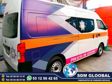 Conversion, Equipamiento de Moto Patrullas, Fabricacion y Venta de Luces Accesorios y Equipo SDM Global Mexico somos una empresa líder en el Equipamiento de MotoPatrullas asi como de unidades moviles de rescate, salvamento, proximidad, primer respodiente, equipo tactito, anti motin, fuerzas especiales, semi remolques con personal altamente capasitado para su fabricacion, Roll bar, Tumbaburros, Burrera, Banca central, Defensa trasera, Lona, Rotulacion, Pintura, Torreta de leds, sirena, bocina, codigos, estrobos, luces, etc. somos fabricantes.El término auto o moto Patrulla es utilizado para Patrullar un área concreta asignada. ​ Su función primaria es servir de apoyo a los oficiales de Policía en sus tareas diarias como rondines y traslado de delincuentes. somos fabricantes de unidades moviles especiales.Somos una Empresa Mexicana líder en el Mercado con años de experiencia, especialistas en el Equipamiento de Patrullas Equipadas Cajas y Remolques Unidades Moviles Especiales de Seguridad, Rescate, Salvamento, Salud, Comunicacion, Higine, etc.,Somos fabribricantes directos, distribuidores en todo Mexico, comunicate y te atenderemos personalmente.