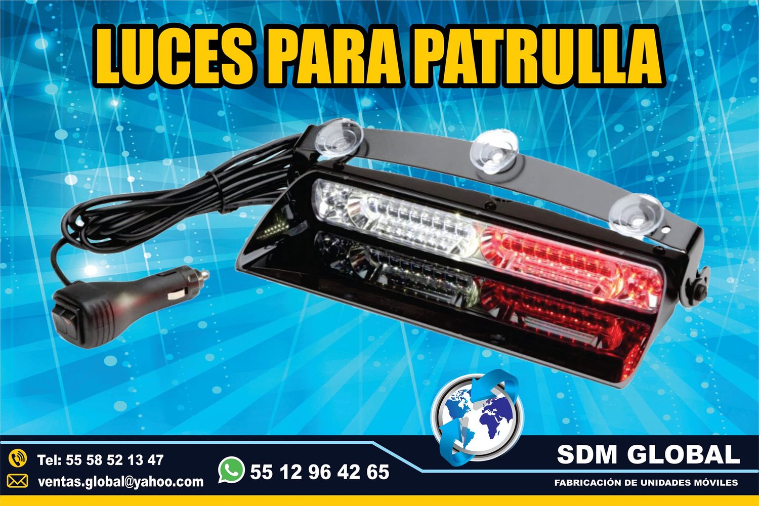 Venta de Luces Perimetrales para Ambulancias de Traslado Tipo I, II  <br>