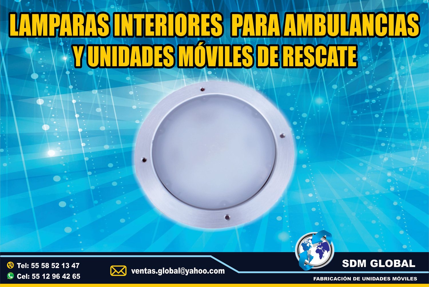 Venta de Luces Perimetrales Auxiliares para Ambulancias<br>