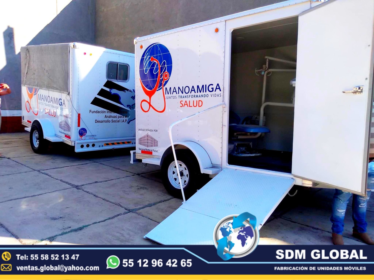 Fabricacion de Unidades Medicas Moviles Especiales en Mexico<br>