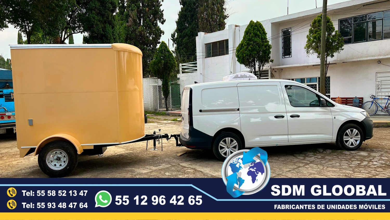 Fabricacion de Unidades Moviles tipo Remolque en Mexico<br>