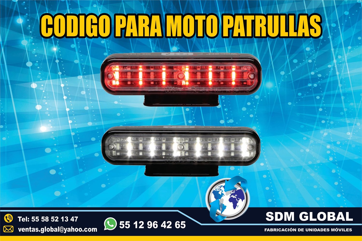 Venta de Luces Perimetrales para Ambulancias de Traslado Tipo I, II  <br>