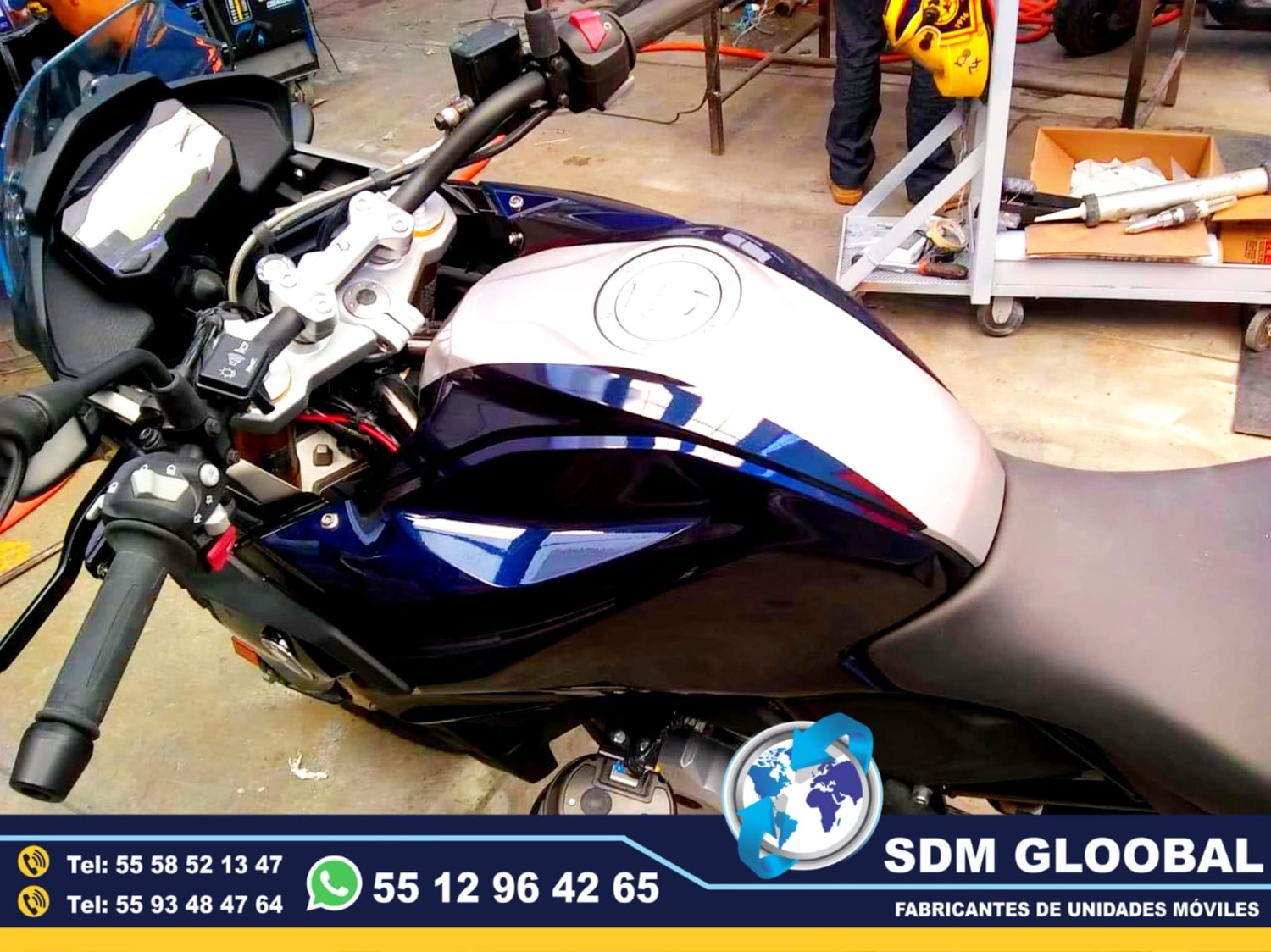 Equipo Venta Fabricacion Conversion y Equipamiento de MotoPatrullas cuatrimotos bicicletas<br>