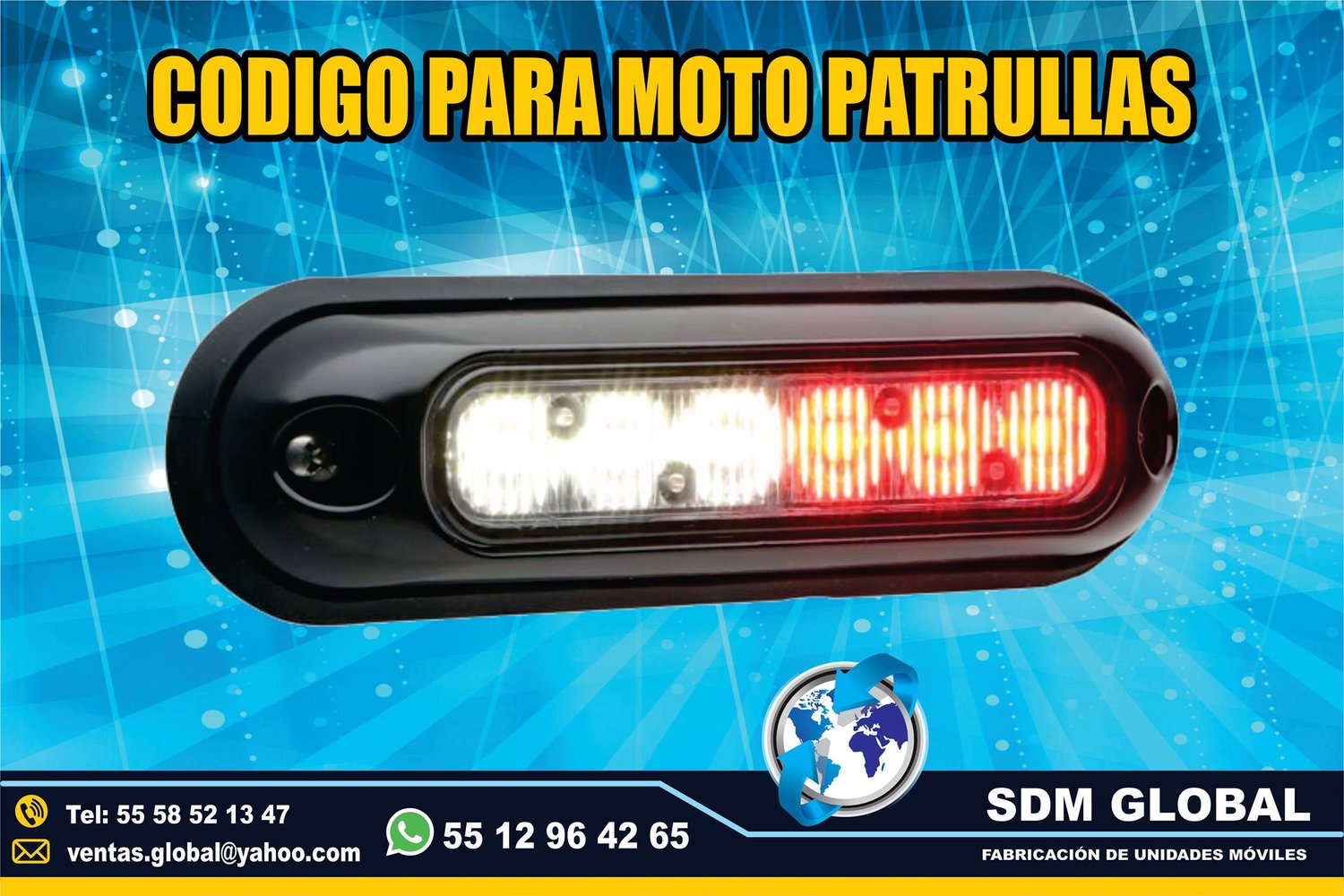 Venta de Luces Perimetrales para Ambulancias de Traslado Tipo I, II  <br>