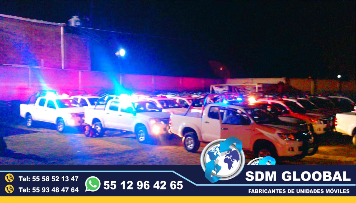 Fabricacion Conversion y Equipamiento de flotillas de patrullas pick up sedan motopatrullas<br>