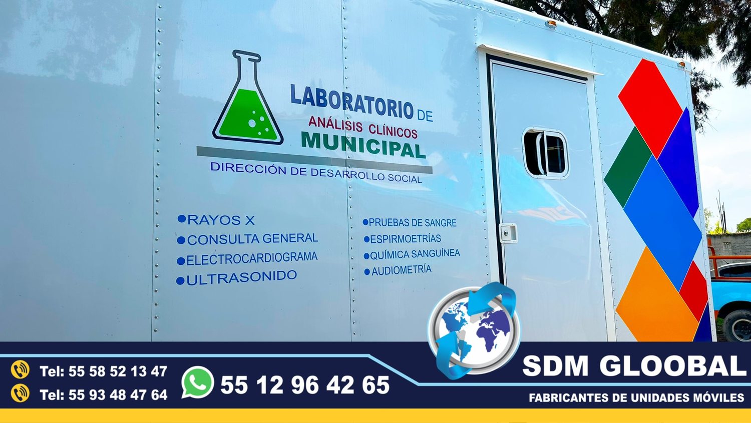 Fabricacion de Unidades Medicas Moviles Especiales en Mexico<br>