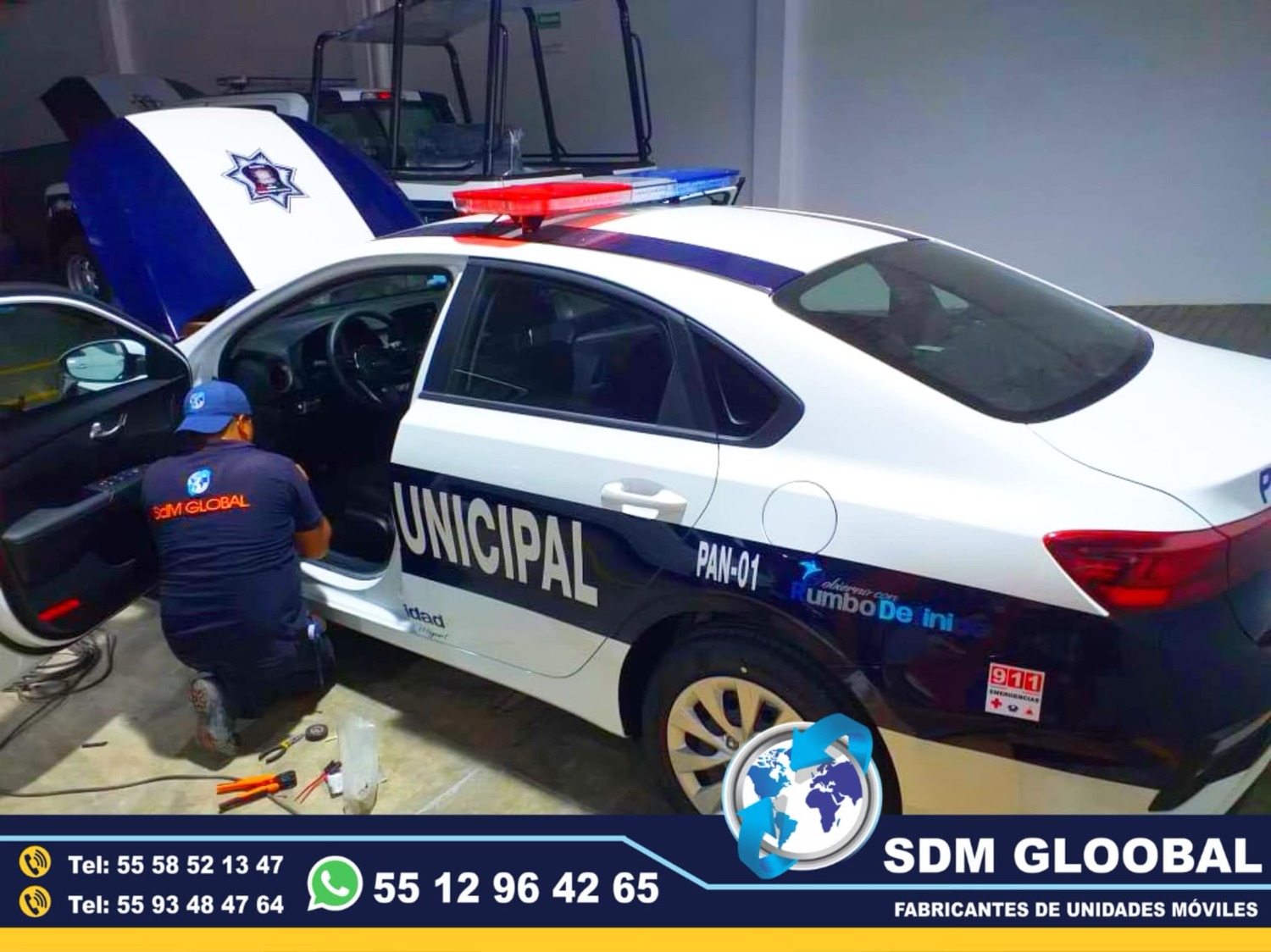 Fabricacion de Patrullas Sedan Conversion Equipamiento Venta<br>