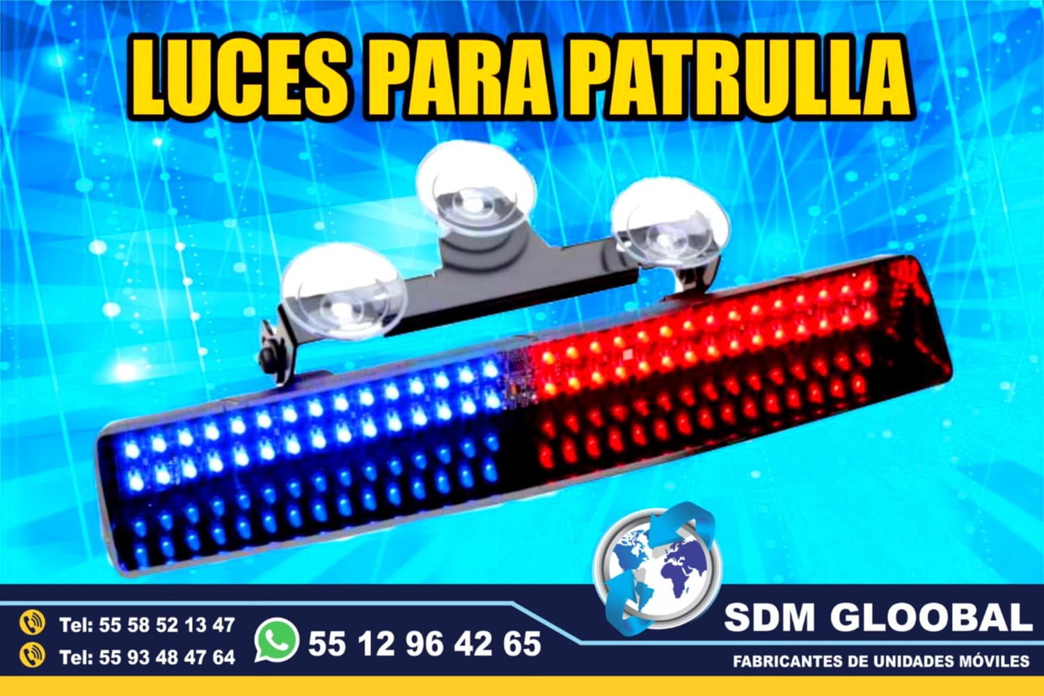 Venta de Torretas, Minitorretas, luces auxiliares color ambar Federal para patrullas equipo visual acustico<br>