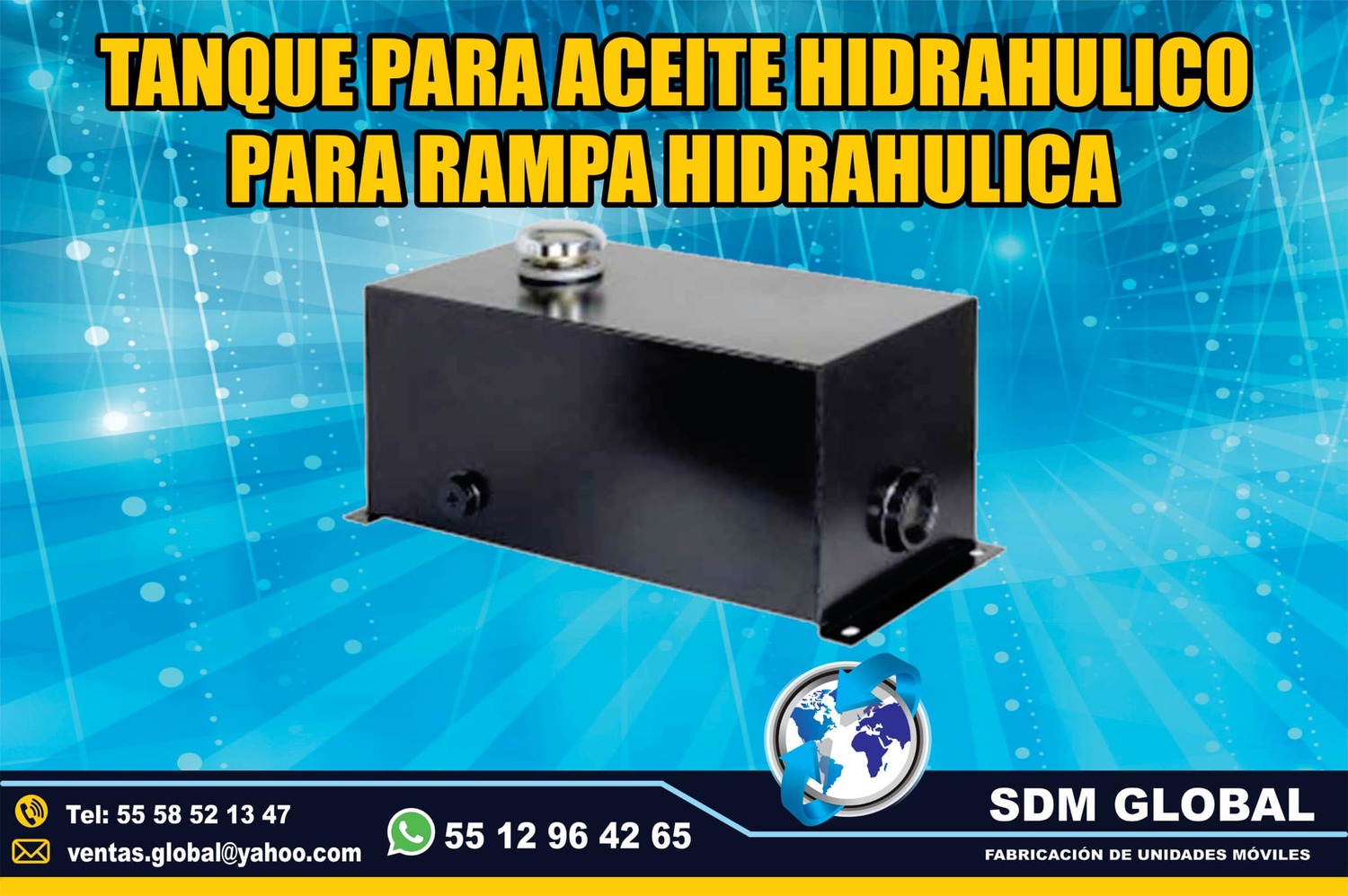 Vente de Tanque de aceite para Rampas Hidrahulicas<br>