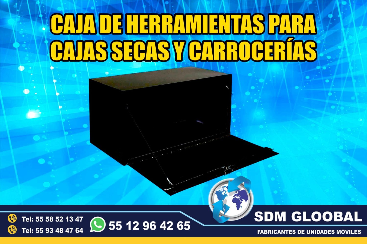 Venta de Caja de herramientas Rampas Hidraulicas de carga    <br>