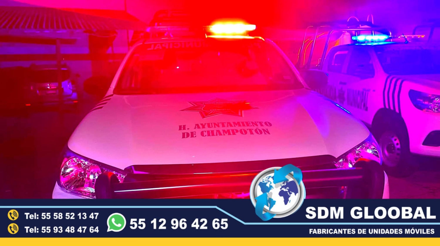 Instalacion de equipo, luces y comunicacion para patrullas pick up seda motopatrullas comando<br>