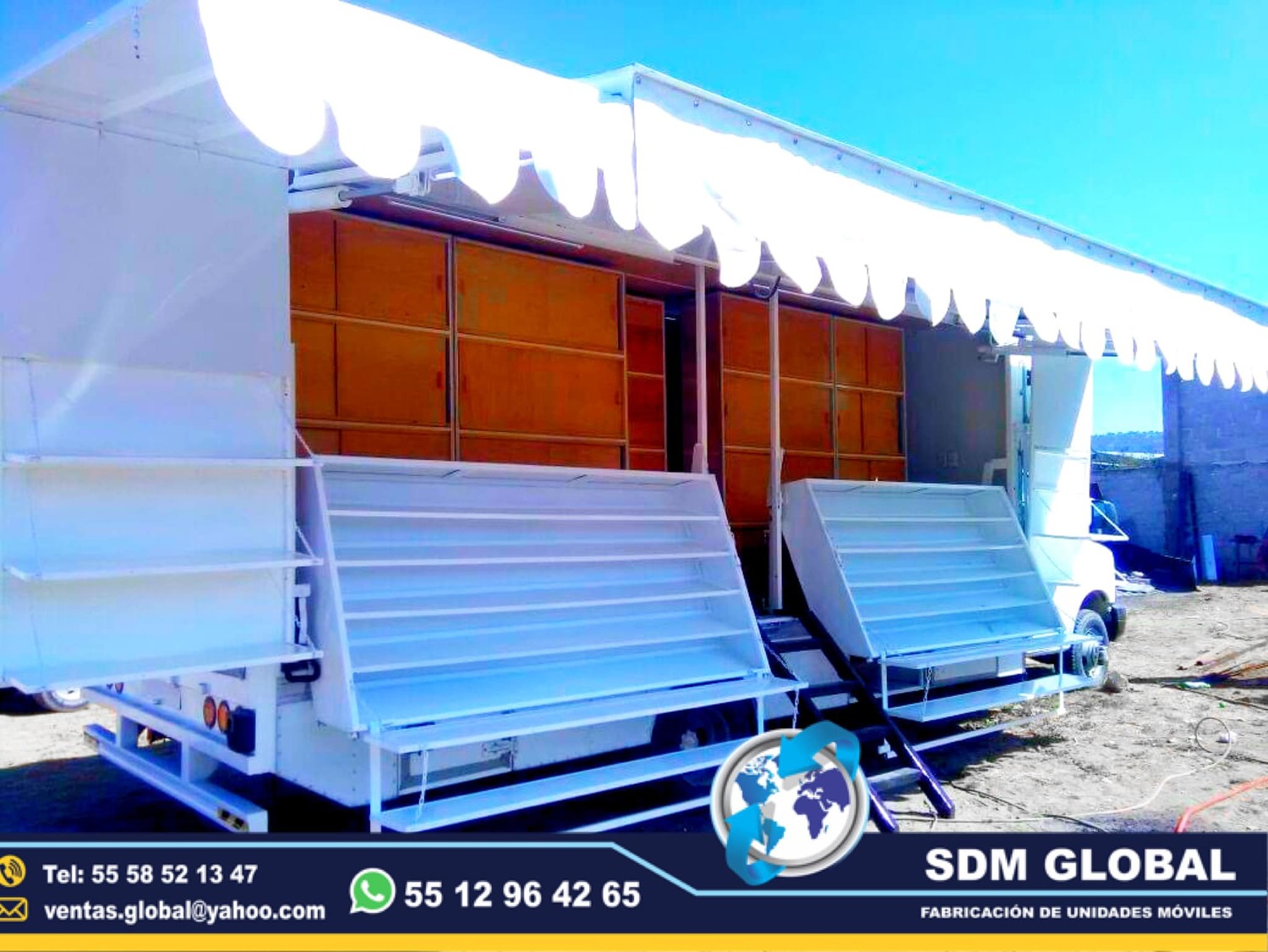 Fabricacion de Unidad Movil Especial para promocion de productos en Mexico<br>