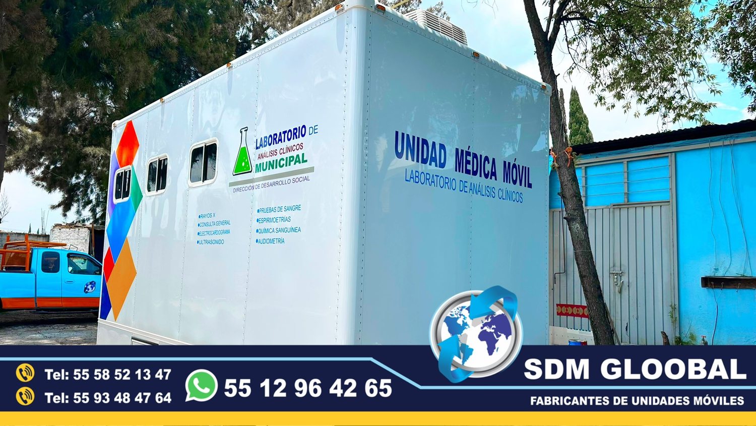Fabricacion de Unidades Medicas Moviles Especiales en Mexico<br>