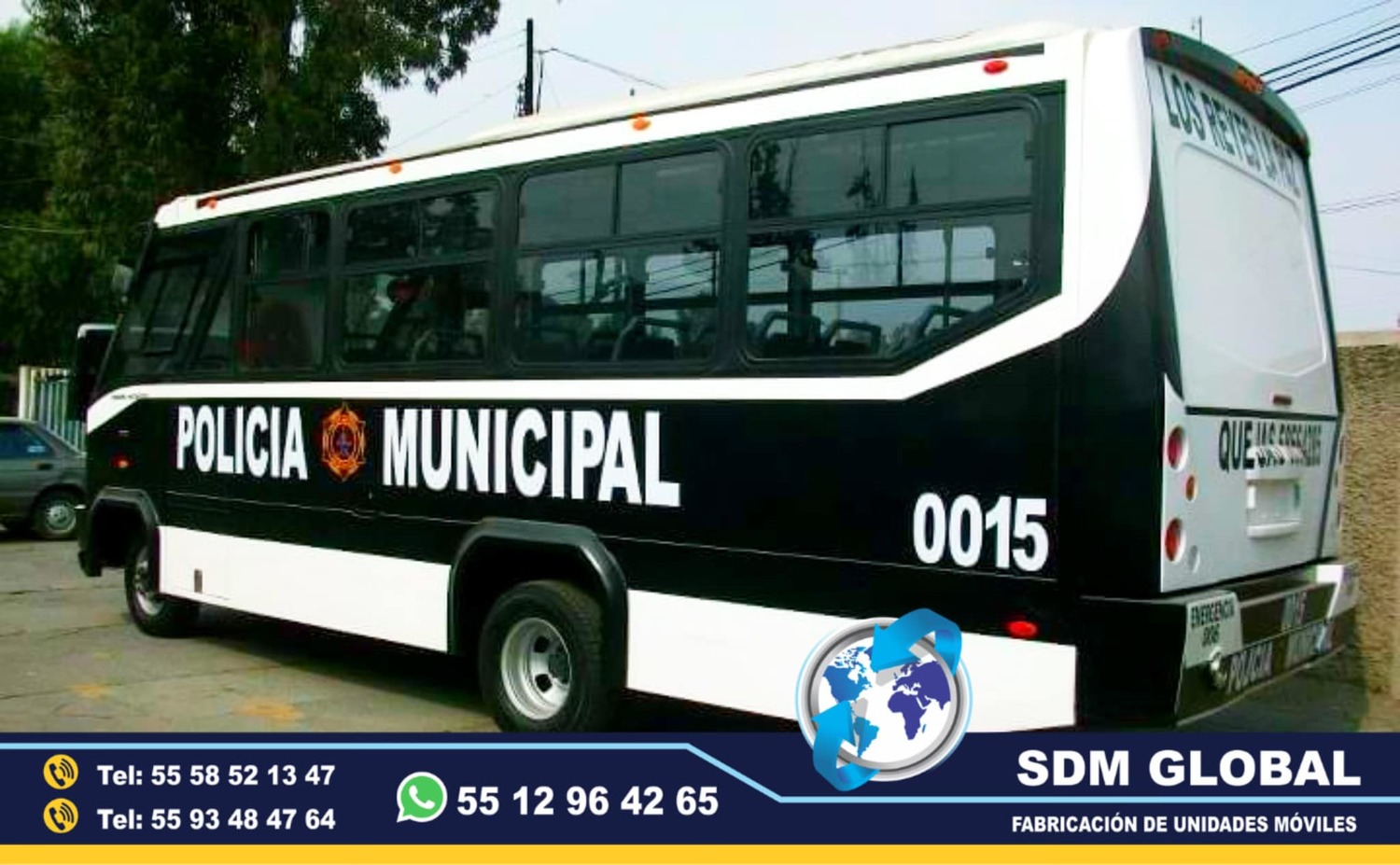 Fabricacion unidad para traslado de personal de seguridad publica<br>