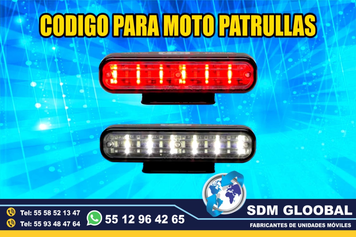 Venta de Torretas, Minitorretas, luces auxiliares color ambar Federal para patrullas equipo visual acustico<br>