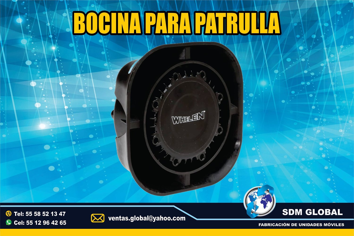 VENTA DE BOCINA WHELEN para ambulancias<br>