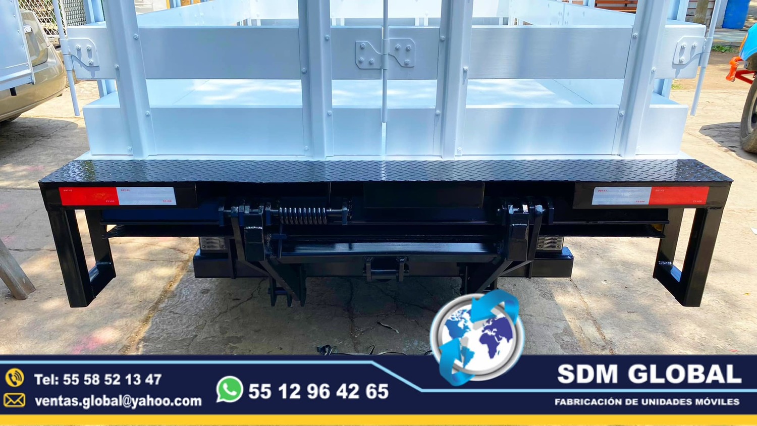 Fabricantes de Rampas Hidraulicas para camioneta y camion de carga&nbsp;<br>