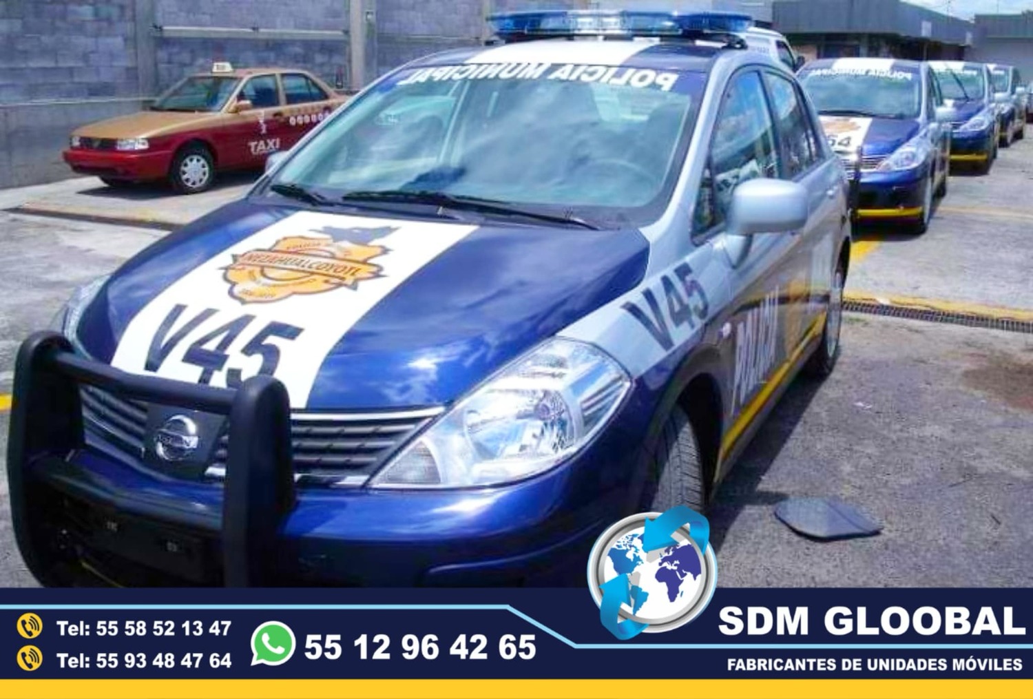 Fabricacion de Patrullas Sedan Conversion Equipamiento Venta<br>