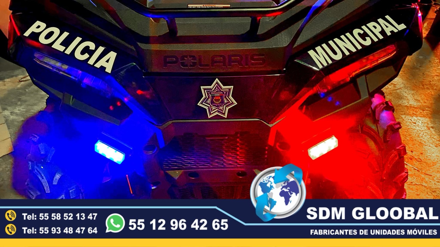 Equipo Venta Fabricacion Conversion y Equipamiento de MotoPatrullas cuatrimotos bicicletas<br>