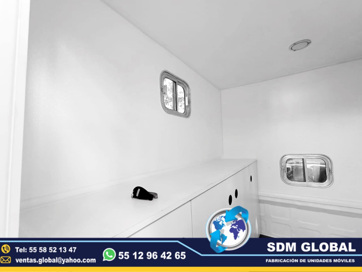 Fabricacion de Unidades Medicas Moviles Especiales en Mexico<br>