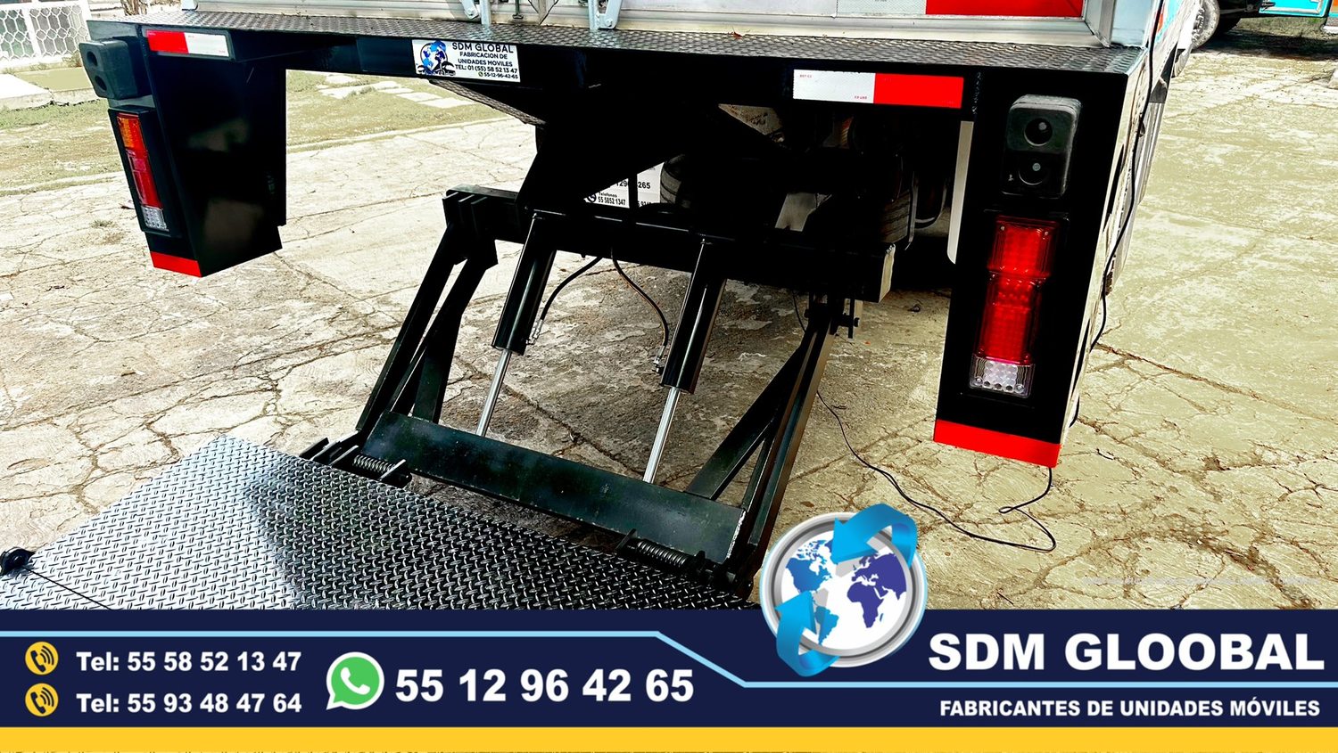 Fabricantes de Rampas Hidraulicas para camioneta y camion de carga<br>