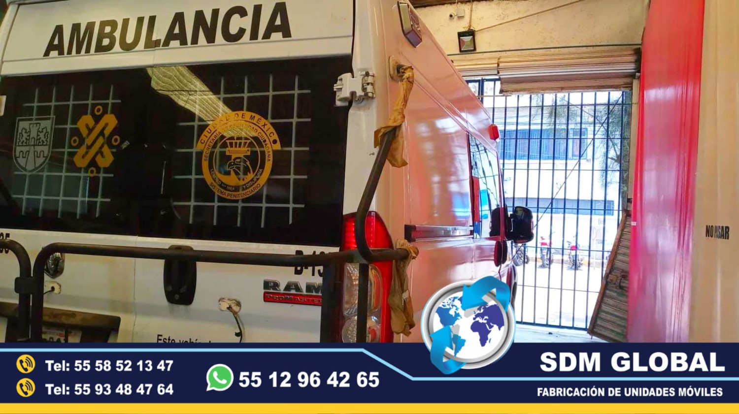 Fabricacion de Ambulancias de traslado de reos y delincuentes<br>