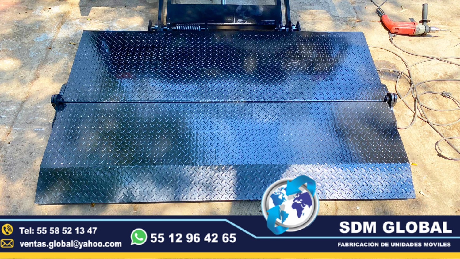 Fabricantes de Rampas Hidraulicas para camioneta y camion de carga&nbsp;<br>