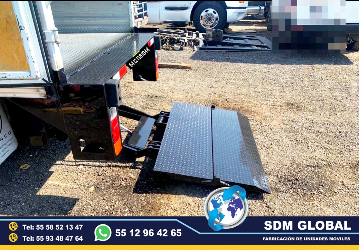 Fabricantes de Rampas Hidraulicas para camioneta y camion de carga<br>