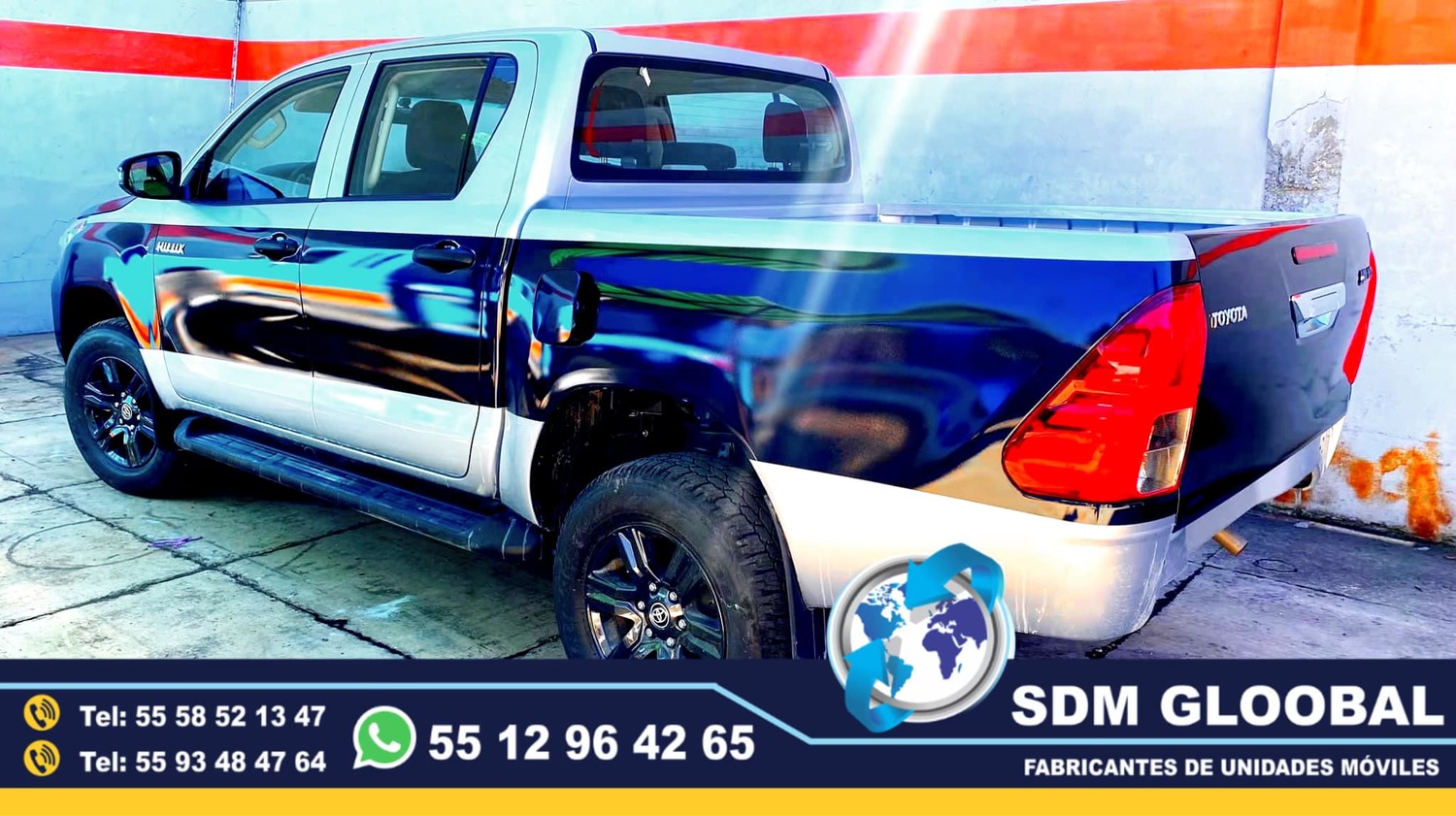 Pintura de Moto Patrullas pick up. sedan de Rescate Salvamento<br>