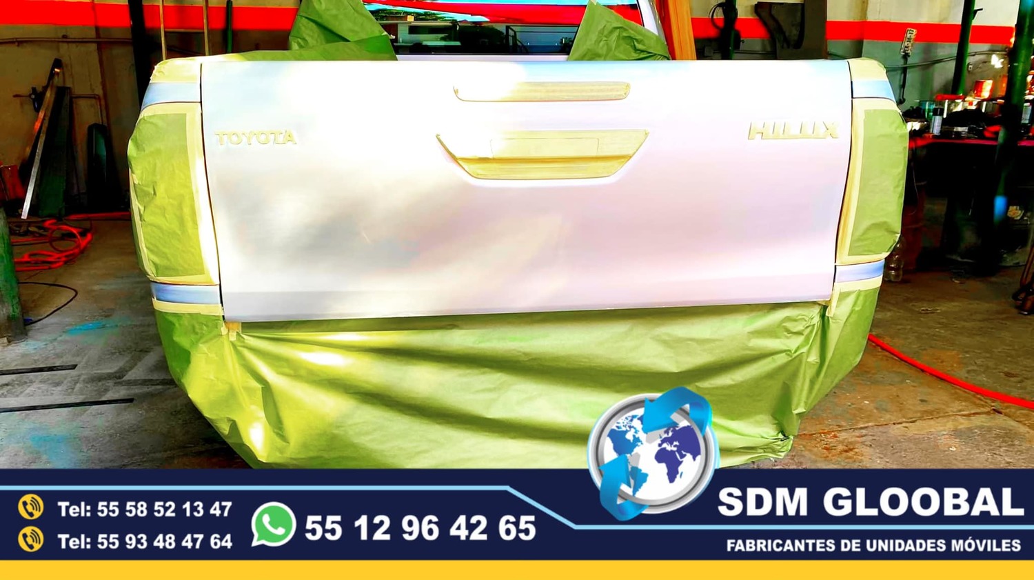 Pintura de Moto Patrullas pick up. sedan de Rescate Salvamento<br>