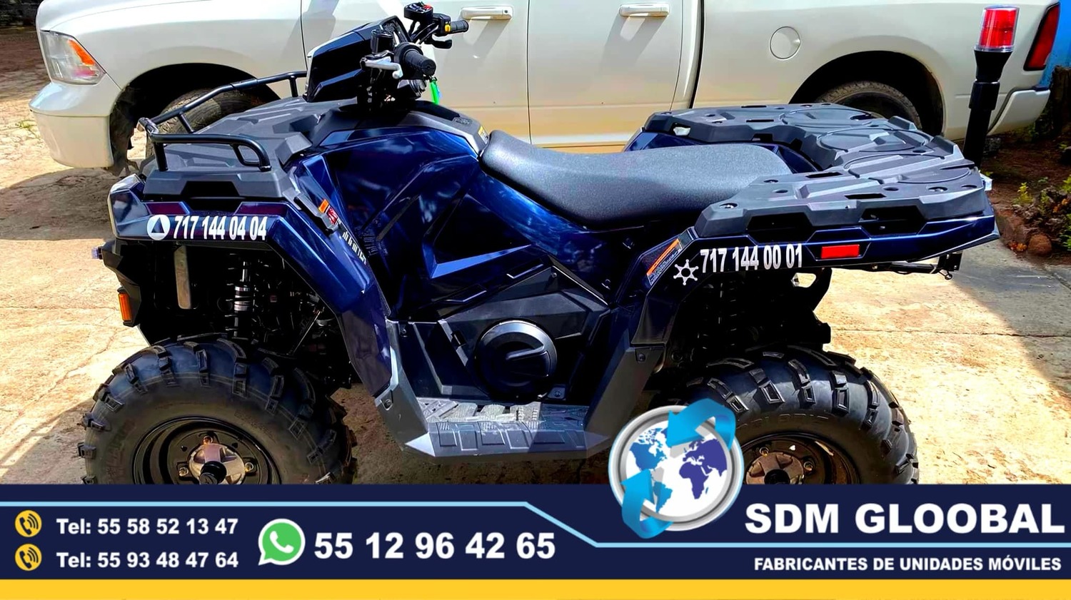 Equipo Venta Fabricacion Conversion y Equipamiento de MotoPatrullas cuatrimotos bicicletas<br>