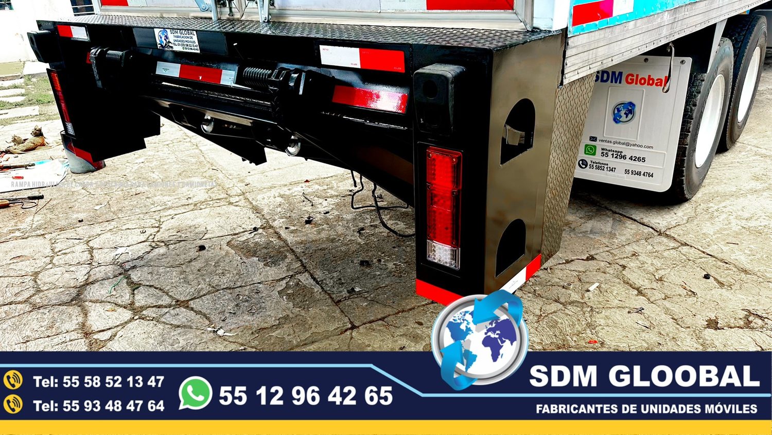 Fabricantes de Rampas Hidraulicas para camioneta y camion de carga&nbsp;<br>