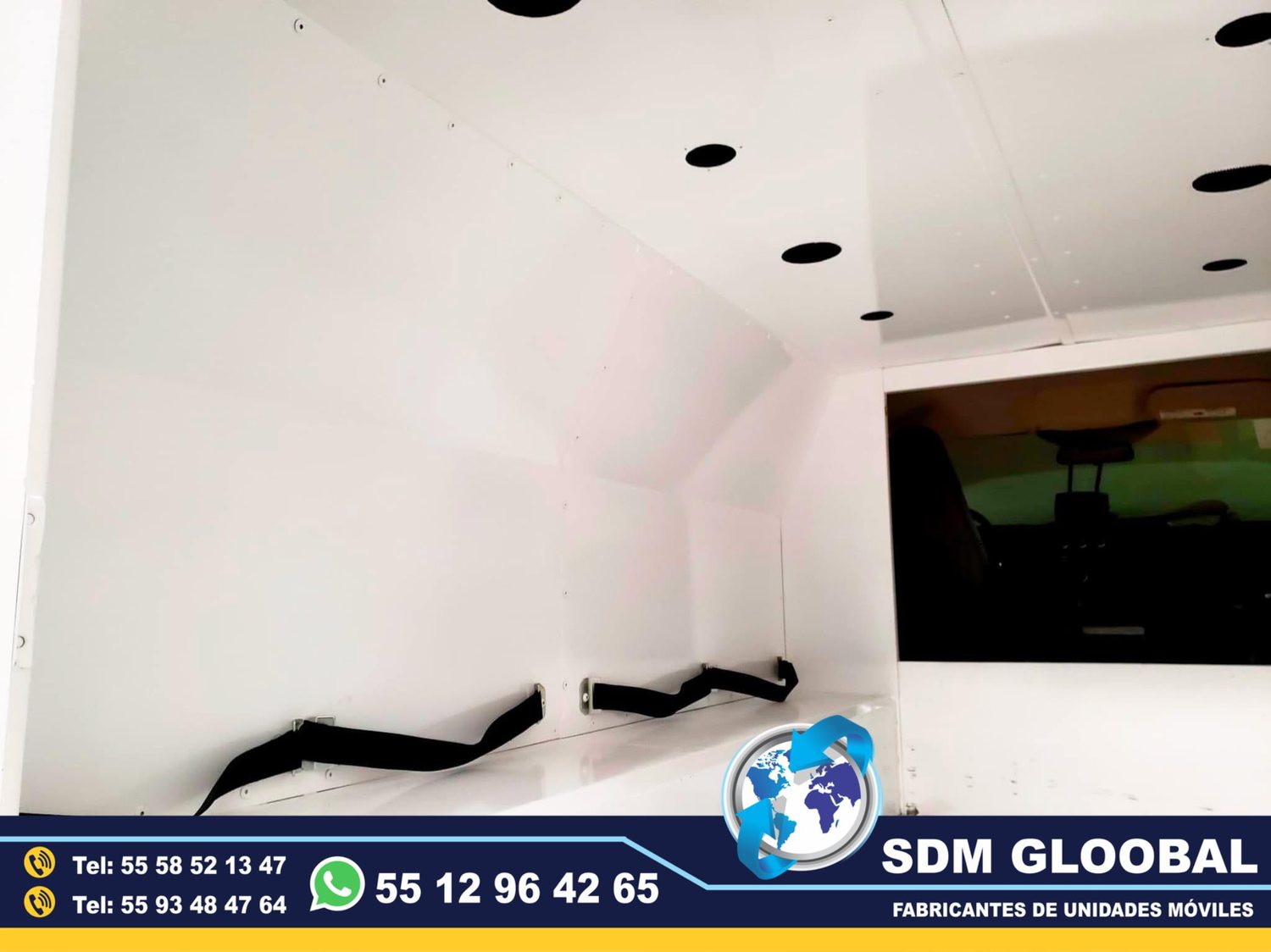 Fabricacion de unidad movil para tralasdo de delincuentes o reos.<br>