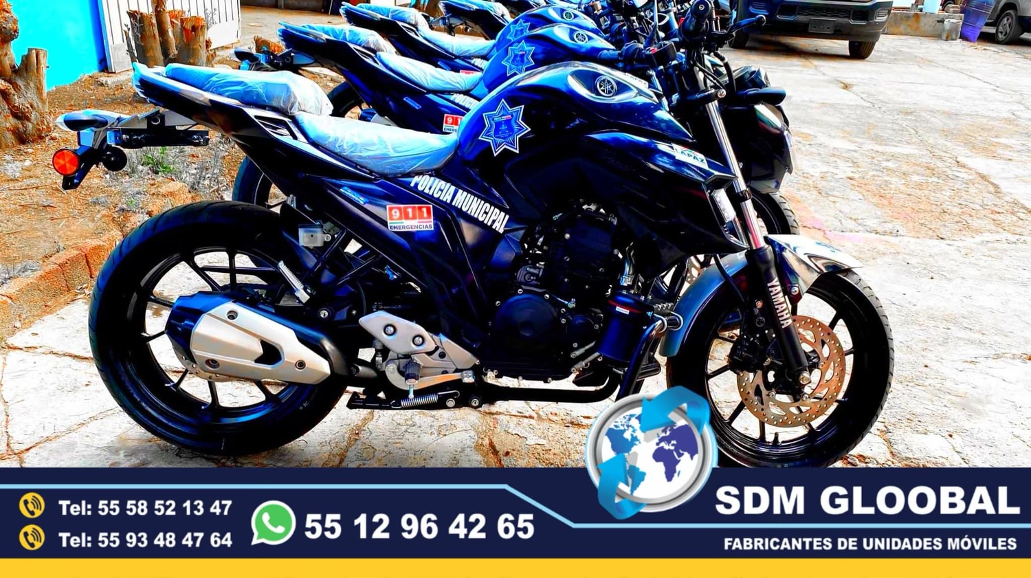 Equipo Venta Fabricacion Conversion y Equipamiento de MotoPatrullas cuatrimotos bicicletas<br>