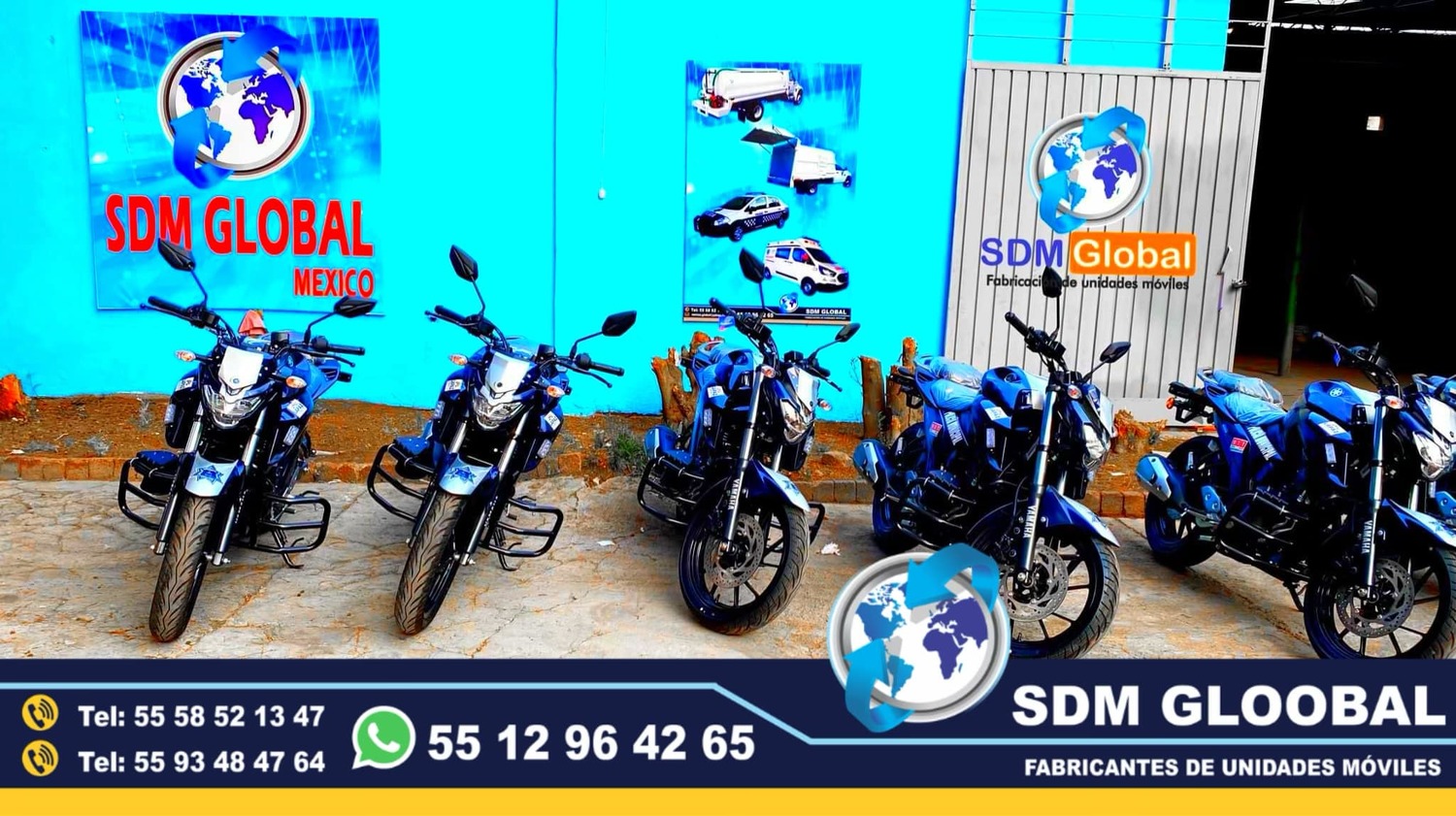Equipo Venta Fabricacion Conversion y Equipamiento de MotoPatrullas cuatrimotos bicicletas<br>