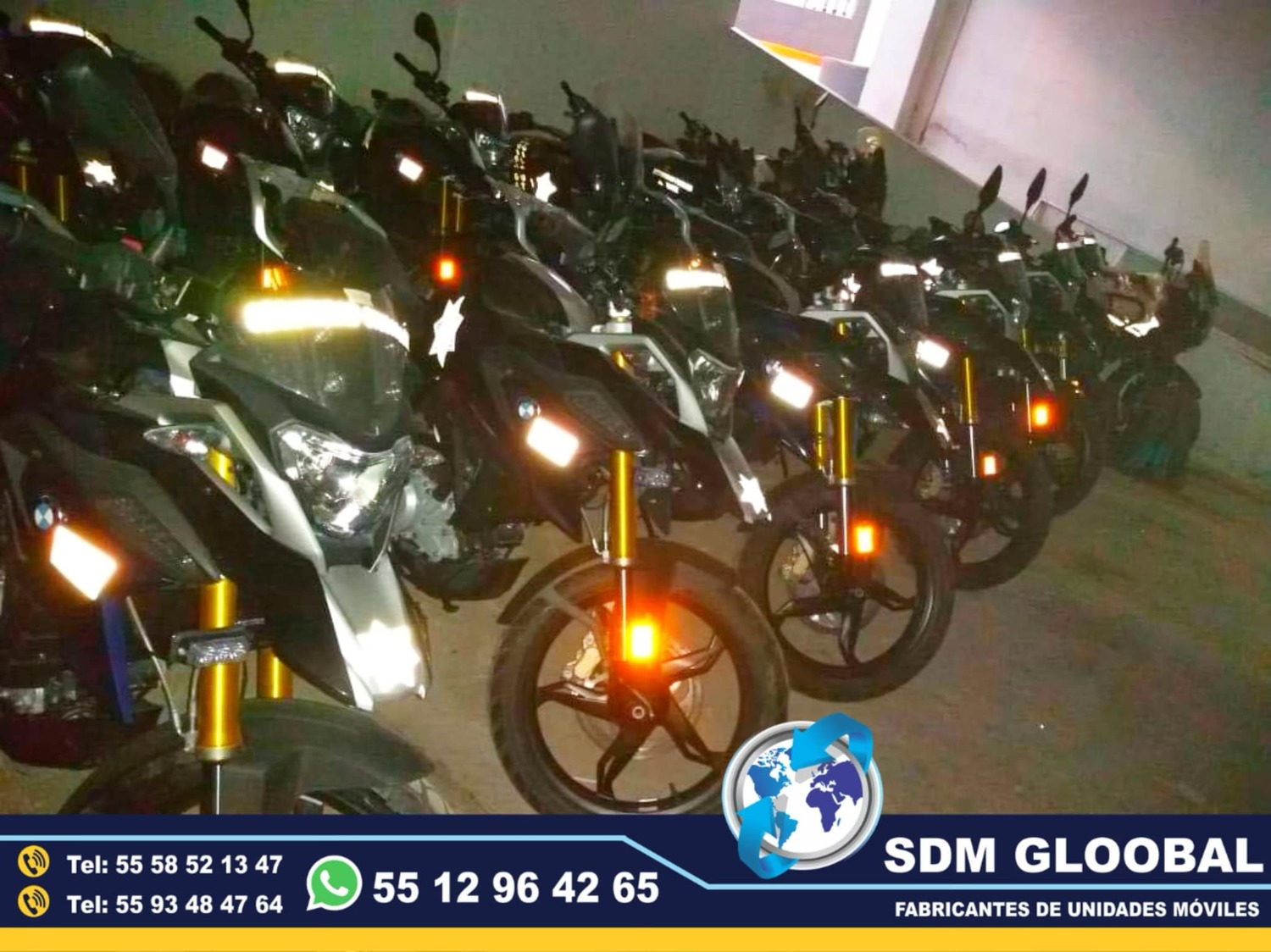 Equipo Venta Fabricacion Conversion y Equipamiento de MotoPatrullas cuatrimotos bicicletas<br>