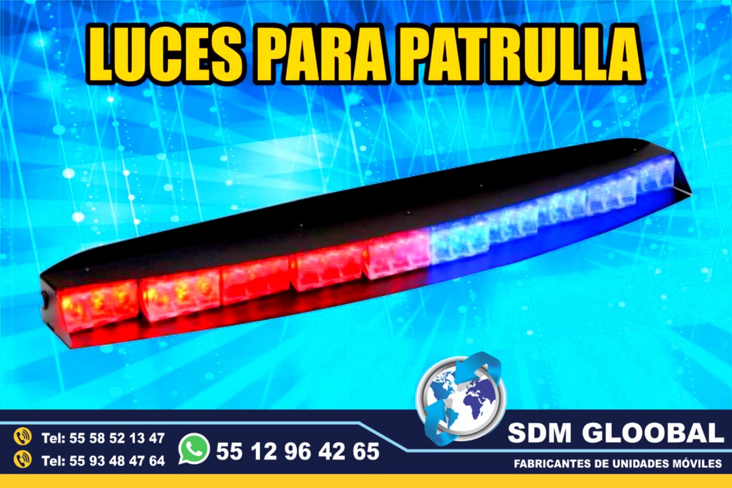 Venta de Torretas, Minitorretas, luces auxiliares color ambar Federal para patrullas equipo visual acustico<br>