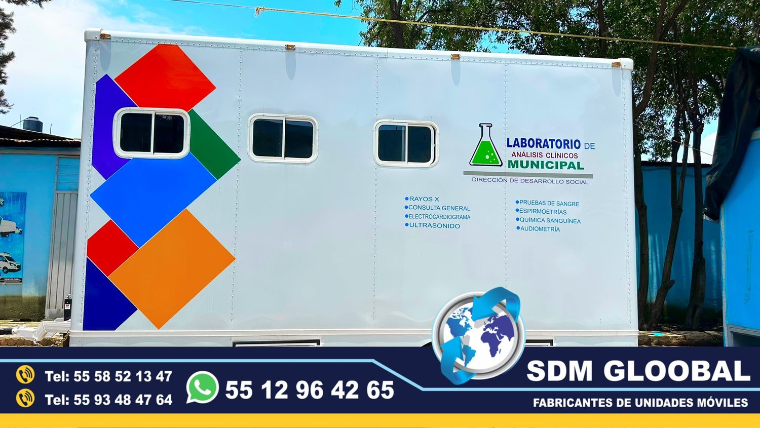 Fabricacion de Unidades Medicas Moviles Especiales en Mexico<br>