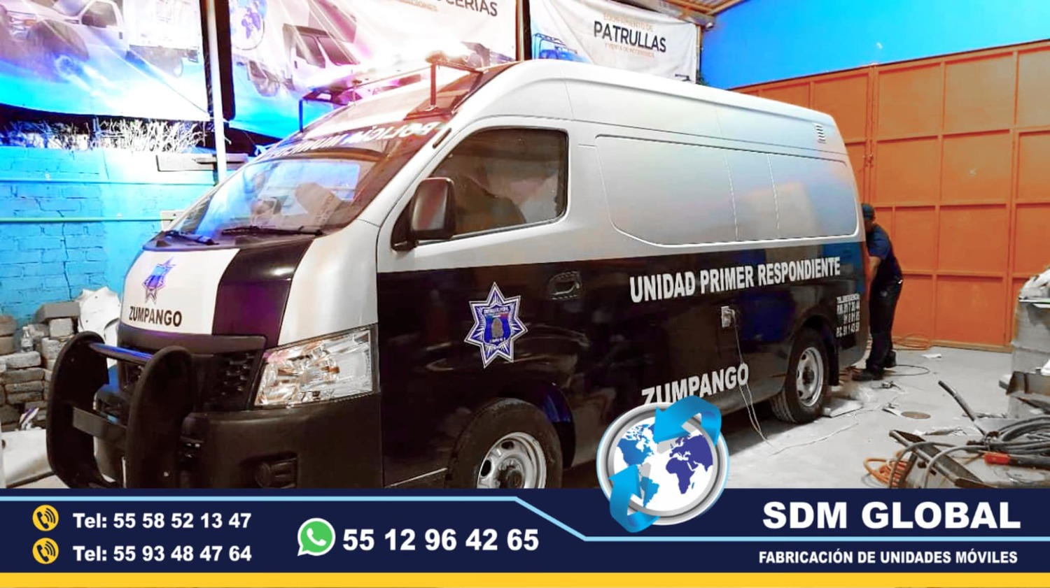 Fabrica de Unidades Moviles Primer Respondiente oficinas moviles<br>