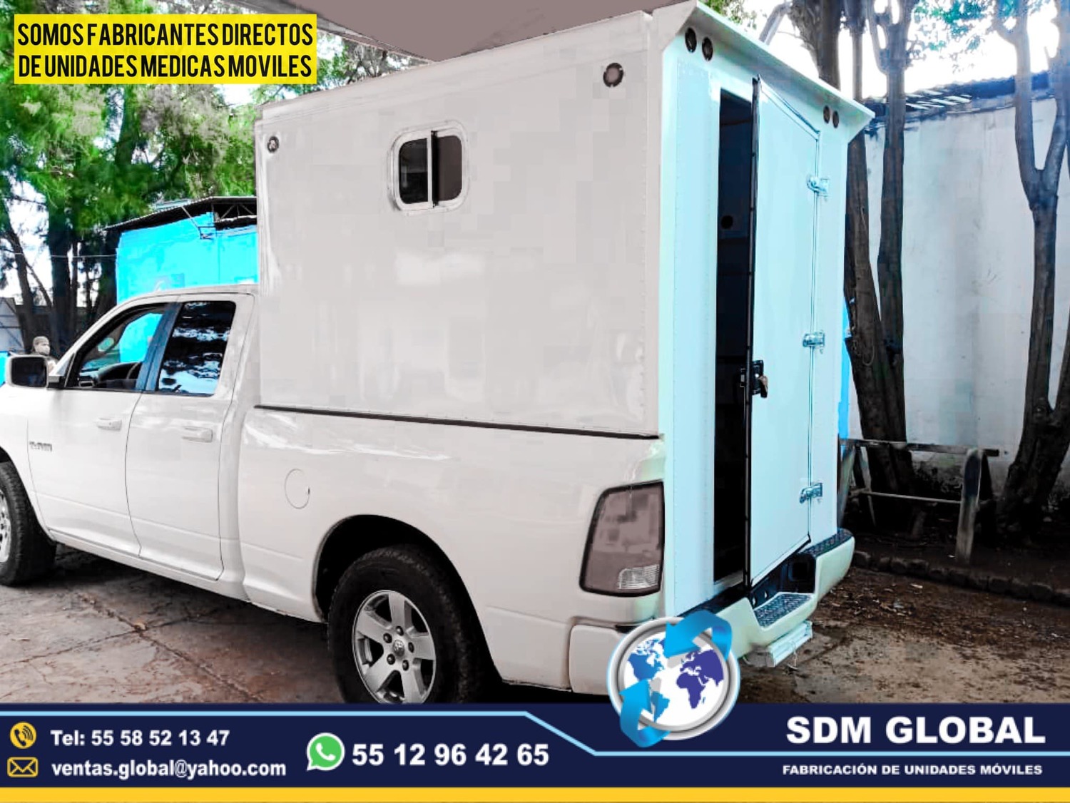 Fabricacion de Unidades Medicas Moviles Especiales en Mexico<br>