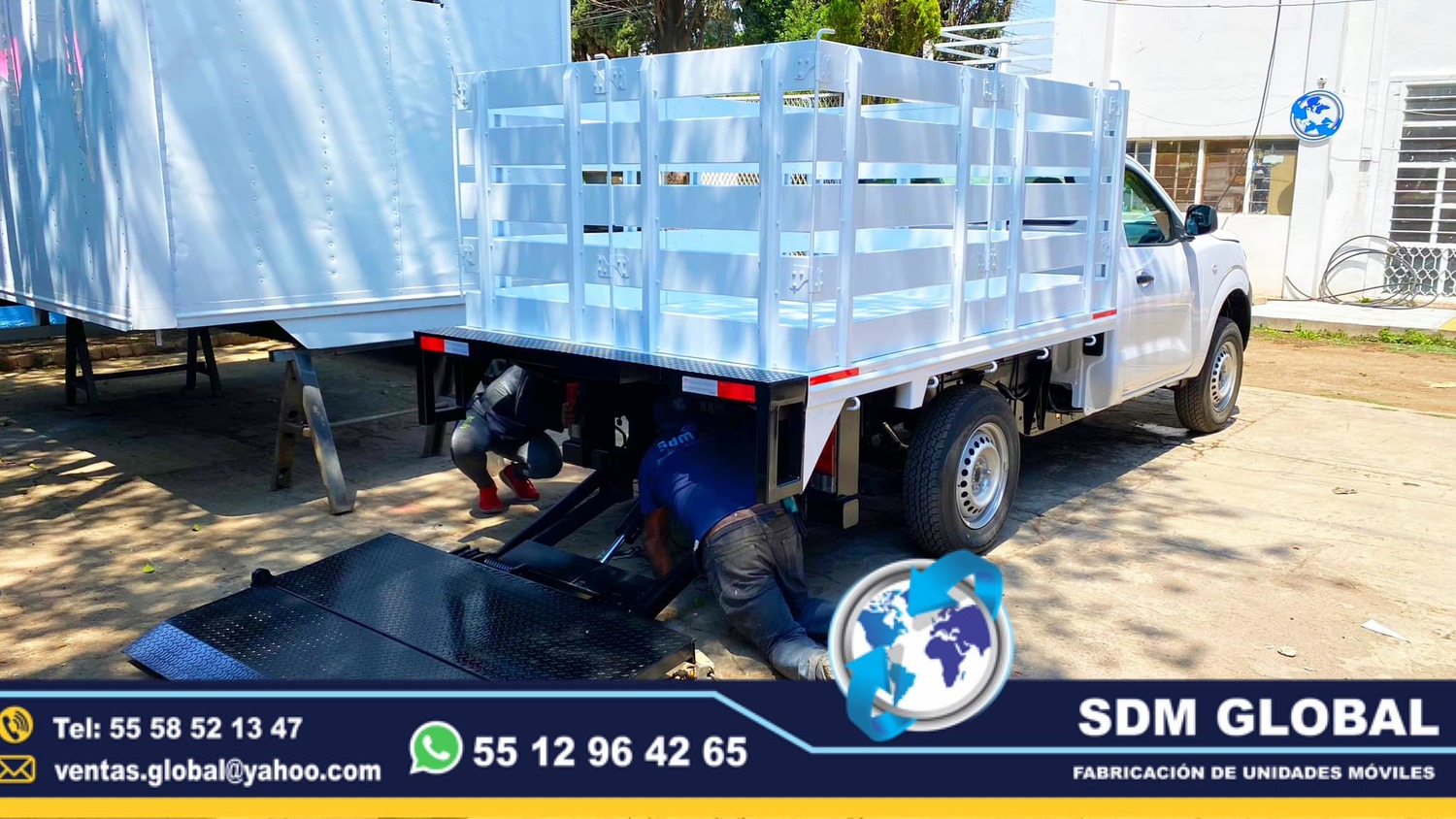 Fabricantes de Rampas Hidraulicas para camioneta y camion de carga&nbsp;<br>