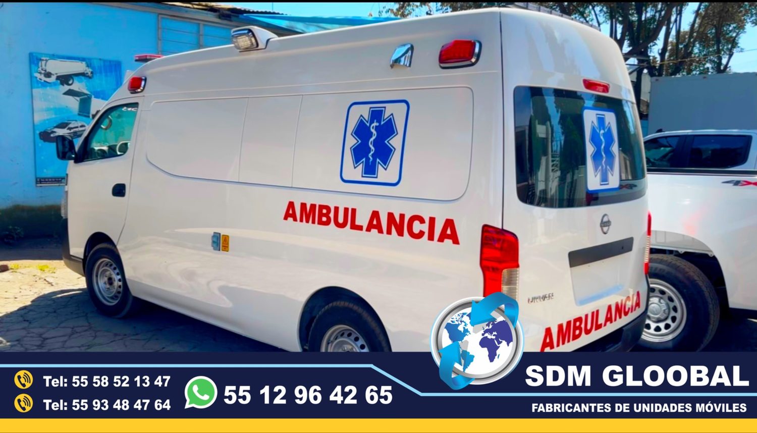 Venta de Ambulancias de Traslado de Tipo 1 y Tipo 2 en Mexico.<br>