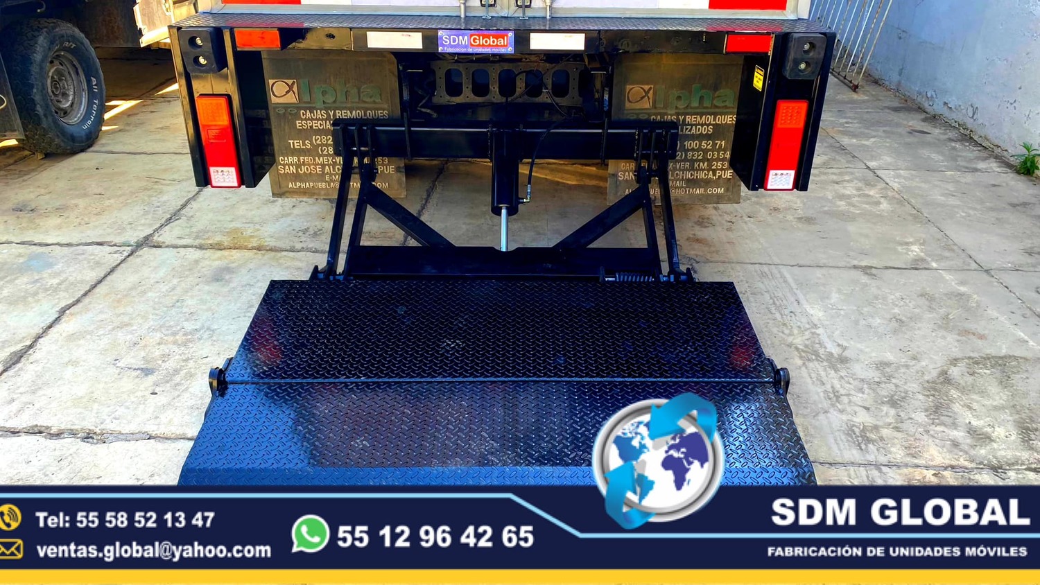 Fabricantes de Rampas Hidraulicas para camioneta y camion de carga&nbsp;<br>