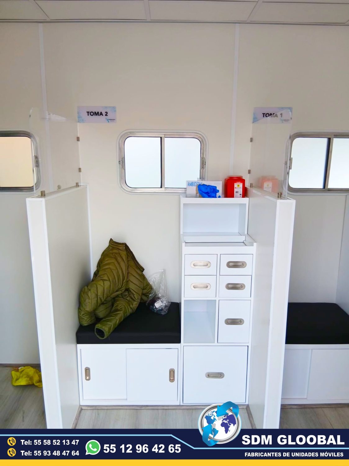 Fabricacion de Unidades Medicas Moviles Especiales en Mexico<br>