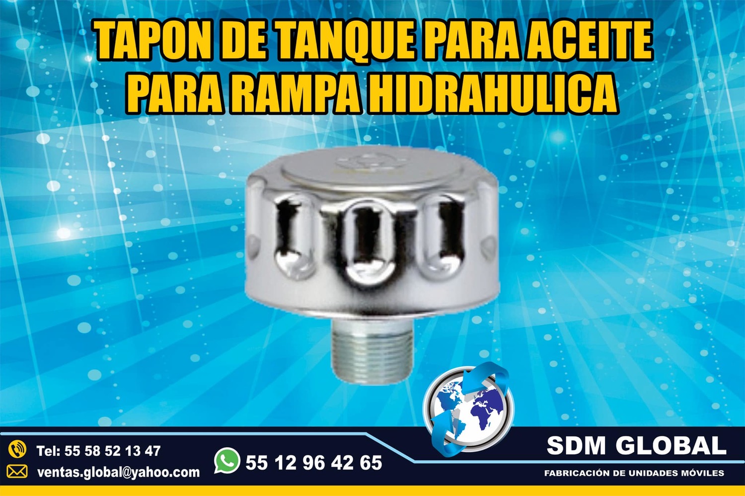 Vente de Tapon para tanque para Rampas Hidrahulicas<br>