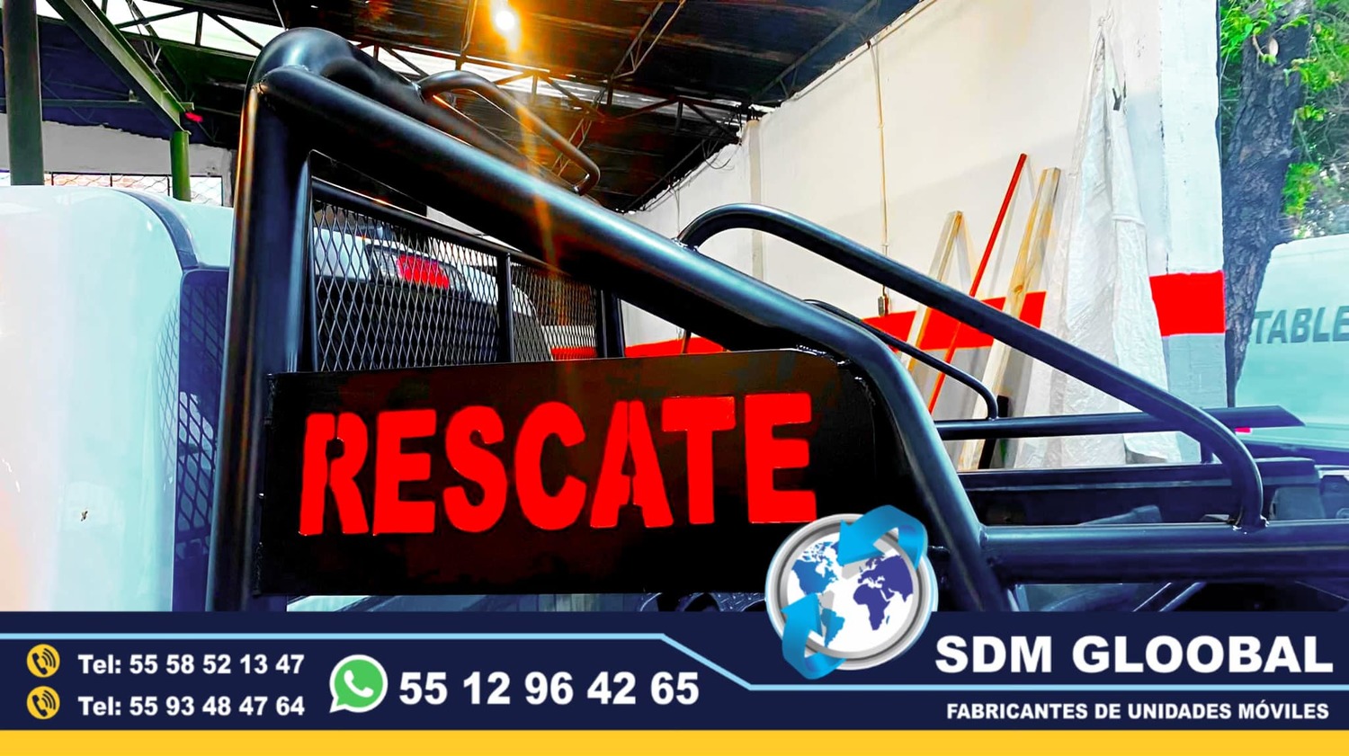 Venta de Roll Bar para Patrullas totalmente Equipadas en Mexico <br>