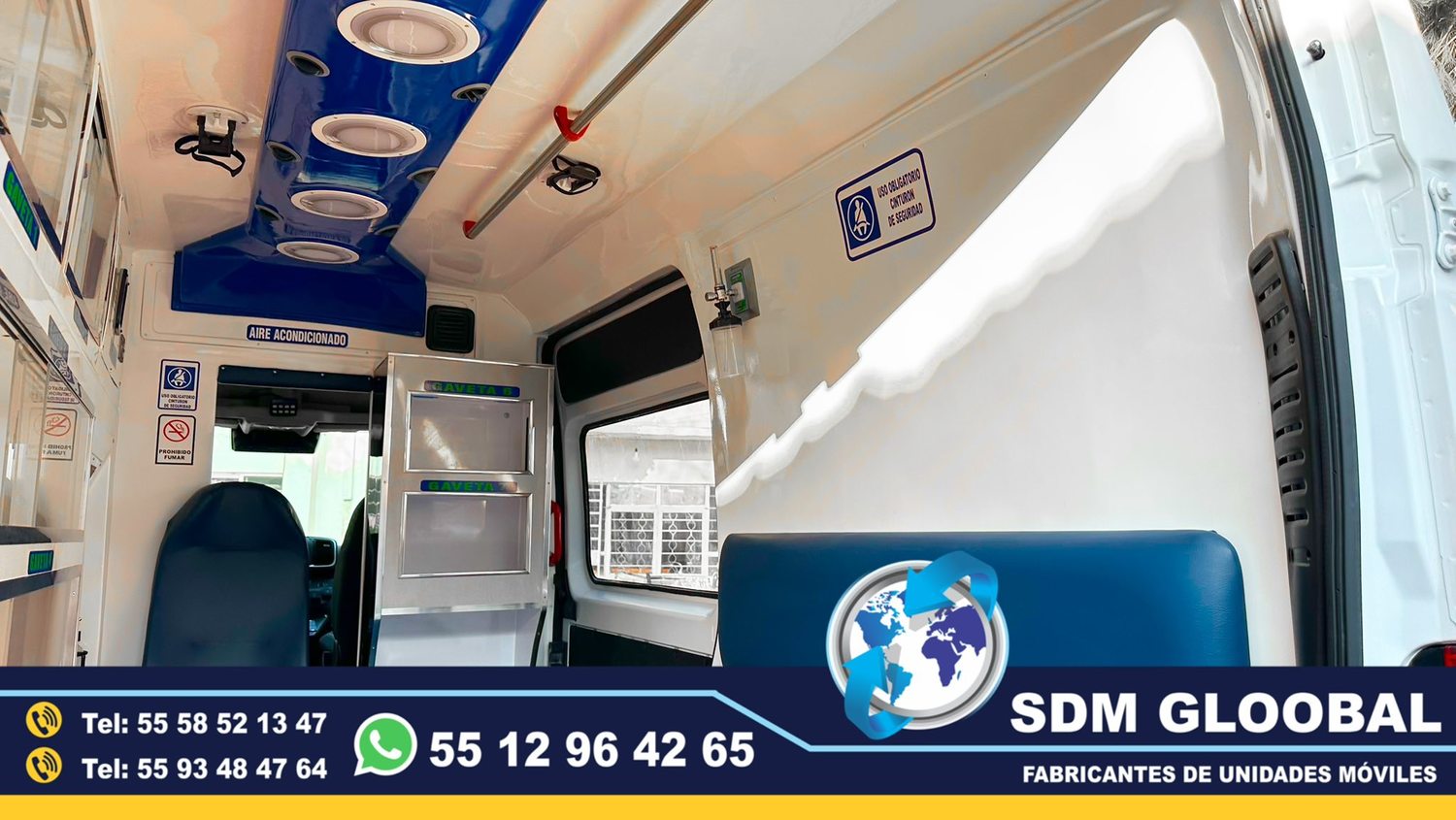 Venta de Ambulancias de Traslado de Tipo 1 y Tipo 2 en Mexico.<br>